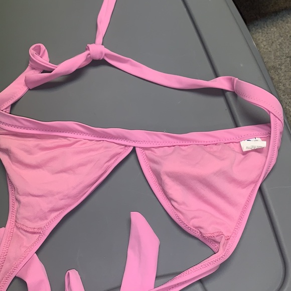 Pink lilu Bikini tie top - Picture 5 of 6